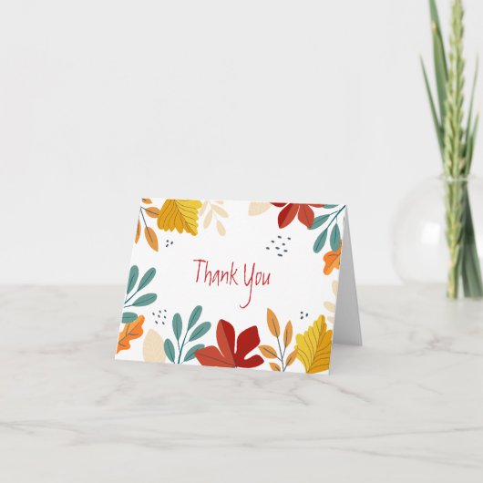 秋サンキューカード サンキューカード (正面)