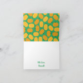 秋サンキューパンプキンバースデーパーティー カード (内部)