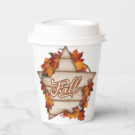 秋サンクスギビング秋ハーベストカボキンスパイスおもしろい 紙コップ