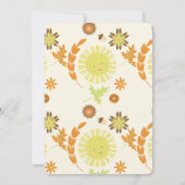 秋サンシャインオータムバースデーパーティー 招待状 (裏面)