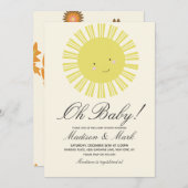 秋サンシャインオータムバースデーパーティー 招待状 (正面/裏面)