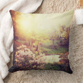 秋サンセットピロー クッション (ブランケット)