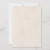 秋サンフラワーパンプキン誕生日パンプキンパッチ 招待状 (裏面)