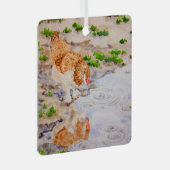 秋ザチキンオーナメント メタルオーナメント (正面右)