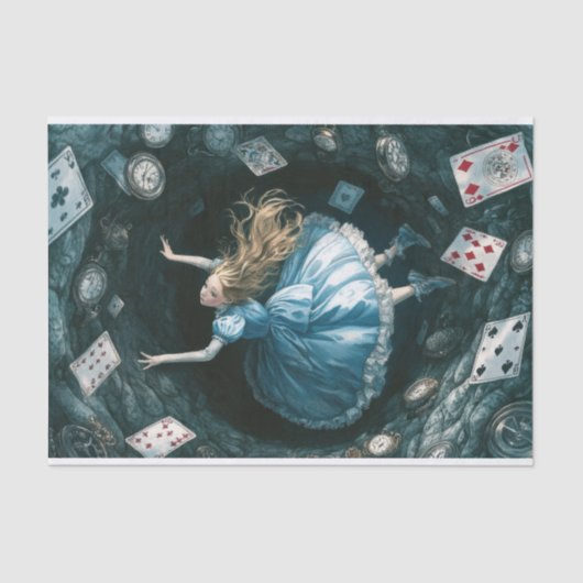 秋ザラビットホールアリスinワンダーランド 薄葉紙 (正面)