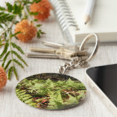 秋シダ キーホルダー (側面)