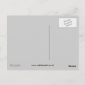 秋シダ ポストカード (裏面)