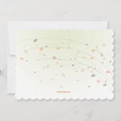 秋シャワー招待状 招待状 (裏面)