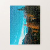 秋シンプル景観写真マウンテン4k壁紙 ジグソーパズル (縦)