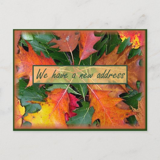 秋シーズンオーク離れズ移動 案内ポストカード (正面)