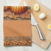 秋シーズンカボンプキンシーズンキッチンタオル キッチンタオル (四つ折り)