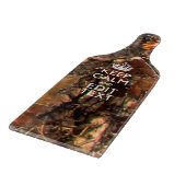 秋シーズンカモフ保ラージョンテキストを落ち着ける カッティングボード (角)