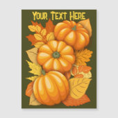 秋シーズンハロウィンカボンプキンパターン (正面)