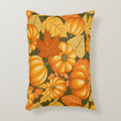 秋シーズンハロウィンカボンプキンパターン アクセントクッション (正面(垂直))