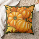 秋シーズンハロウィンカボンプキンパターン クッション (ブランケット)