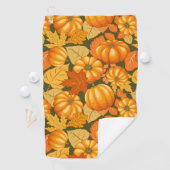 秋シーズンハロウィンカボンプキンパターン ゴルフタオル (インサイチュ)