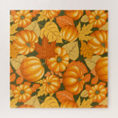 秋シーズンハロウィンカボンプキンパターン ジグソーパズル (横)