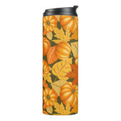 秋シーズンハロウィンカボンプキンパターン タンブラー (回転左)