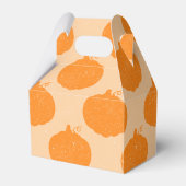 秋シーズンパンプキンスケッチカスタム文字 フェイバーボックス (裏面サイド)