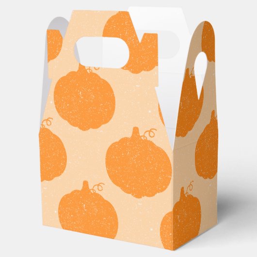 秋シーズンパンプキンスケッチカスタム文字 フェイバーボックス (オープン)