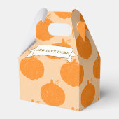 秋シーズンパンプキンスケッチカスタム文字 フェイバーボックス (裏面サイド)