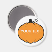 秋シーズンパンプキンスケッチカスタム文字 マグネット (正面/裏面)