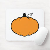 秋シーズンパンプキンスケッチ マウスパッド (マウス)