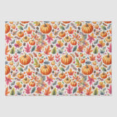 秋シーズンパンプキンス離れズクラフト 薄葉紙 (正面)