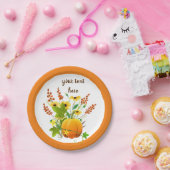 秋シーズンパンプキンパーティー ペーパープレート (パーティー)