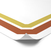 秋シーズン最高のズハッピー感謝祭文字 ポスター (角)