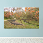 秋シーン キャンバスプリント (インサイチュ (ウッドフロア))