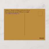 秋シーン/パンプキン&ビタースウィート4.25インチx 5.6インチ ポストカード (裏面)