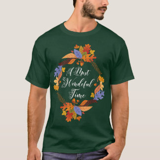 秋シー葉ンズ秋リースA最高の Tシャツ