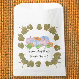 秋ジェンダーリビールリビールリトルカボチャテーマ フェイバーバッグ