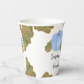 秋ジェンダーリビールリビールリトルカボチャテーマ 紙コップ (正面)