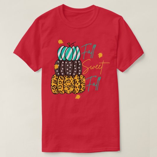 秋スウィート秋1 Tシャツ (デザイン正面)