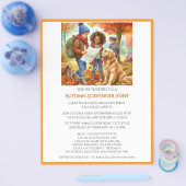 秋スカベンジャー狩り 子供へ チラシ (シングル)