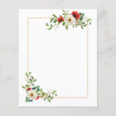 秋スクラップブック紙 (正面)