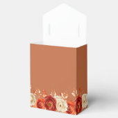 秋スタイリッシュのテラコッタオ結婚レンジ花 フェイバーボックス (オープン)