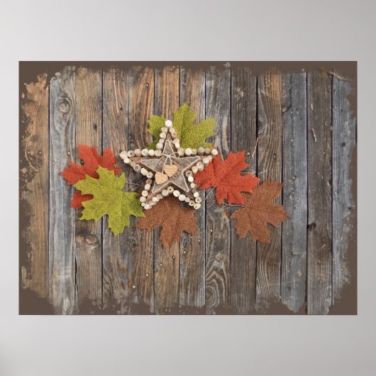 秋スターのポスター ポスター (正面)