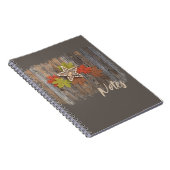 秋スターズスパイラルノート ノートブック (右側)