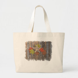 秋スターラージトート ラージトートバッグ