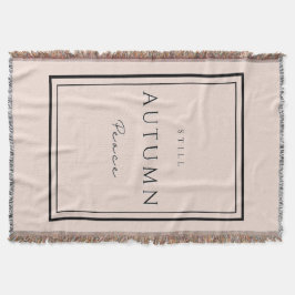 秋スチルピースIIIブランケット – コージーな秋ホーム スローブランケット