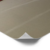 秋ストップの日の路面電車 ポスター (角)