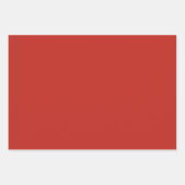 秋ストライプのの色 ラッピングペーパーシート (正面2)