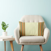 秋ストライプ ランバークッション (椅子)