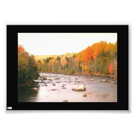 秋ストリーム写真プリント フォトプリント            (正面)