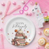 秋ストーリーブックチャプター秋の誕生会 ペーパープレート (パーティー)