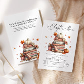 秋ストーリーブックファースト誕生日チャプター1秋 招待状