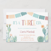 秋スリーエスタガール3rd誕生日パーティーフェスタ 招待状 (正面)